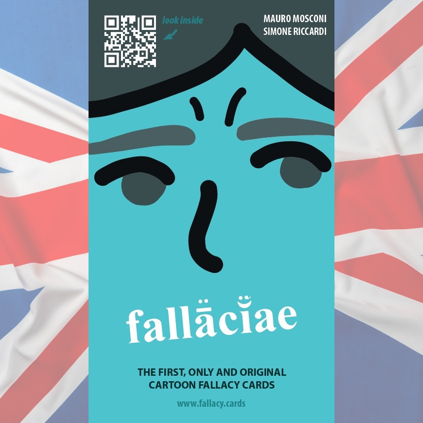 FALLACIAE: the cartoon fallacy cards - english version