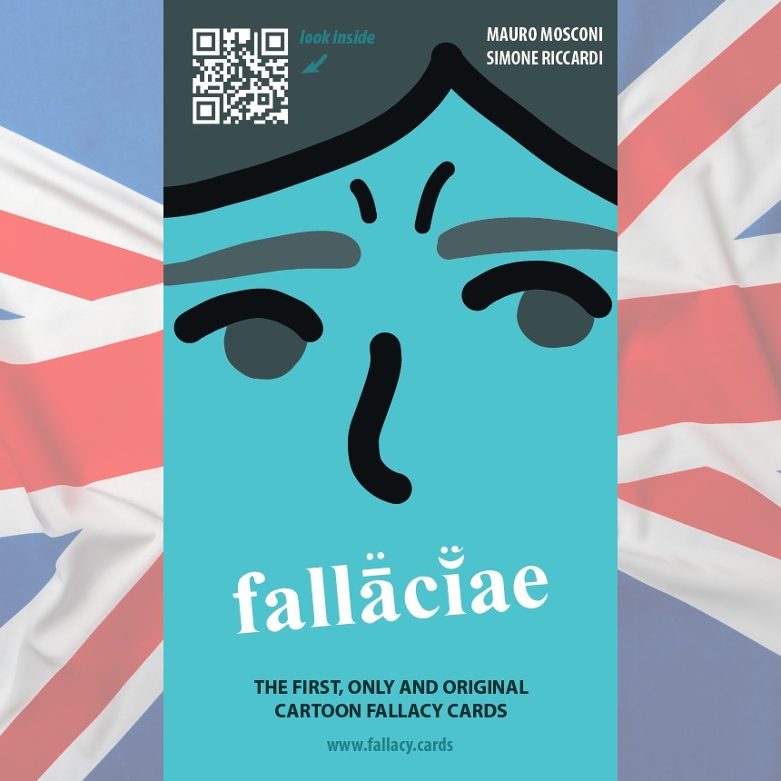 FALLACIAE: the cartoon fallacy cards - english version